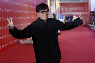 <b>23. Jackie Chan ($61 million)</b><br>You may not have seen him in many English-language films lately, but the world's second-highest paid actor continues to make plenty of films in China. (REUTERS/Aly Song)