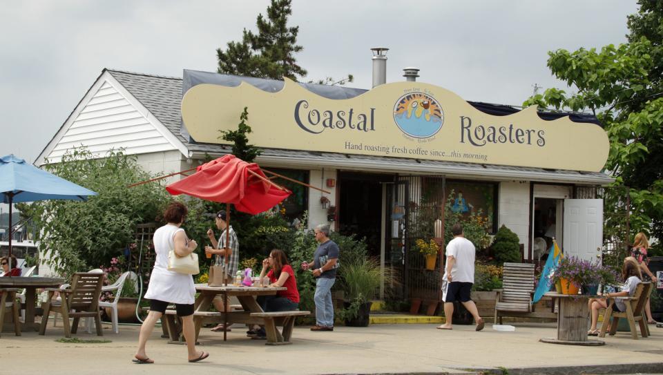 Coastal Roasters coffee shop in Tiverton.