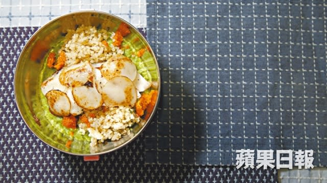 這道薯片煎魚柳配青豆薯仔泥，正是參照Gordon Ramsay的米芝蓮菜式製作。