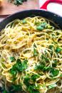 <p>With a spicy kick, this carbonara proves you don't even need the classic bacon addition. </p><p>Get the <a href="https://www.delish.com/uk/cooking/recipes/a32014401/spicy-carbonara-spaghetti-recipe/" rel="nofollow noopener" target="_blank" data-ylk="slk:Spicy Spaghetti Carbonara;elm:context_link;itc:0;sec:content-canvas" class="link ">Spicy Spaghetti Carbonara</a> recipe.</p>