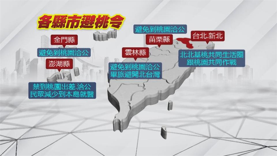 澎、苗、雲下「避桃禁令」 雙北市長:和桃園並肩作戰