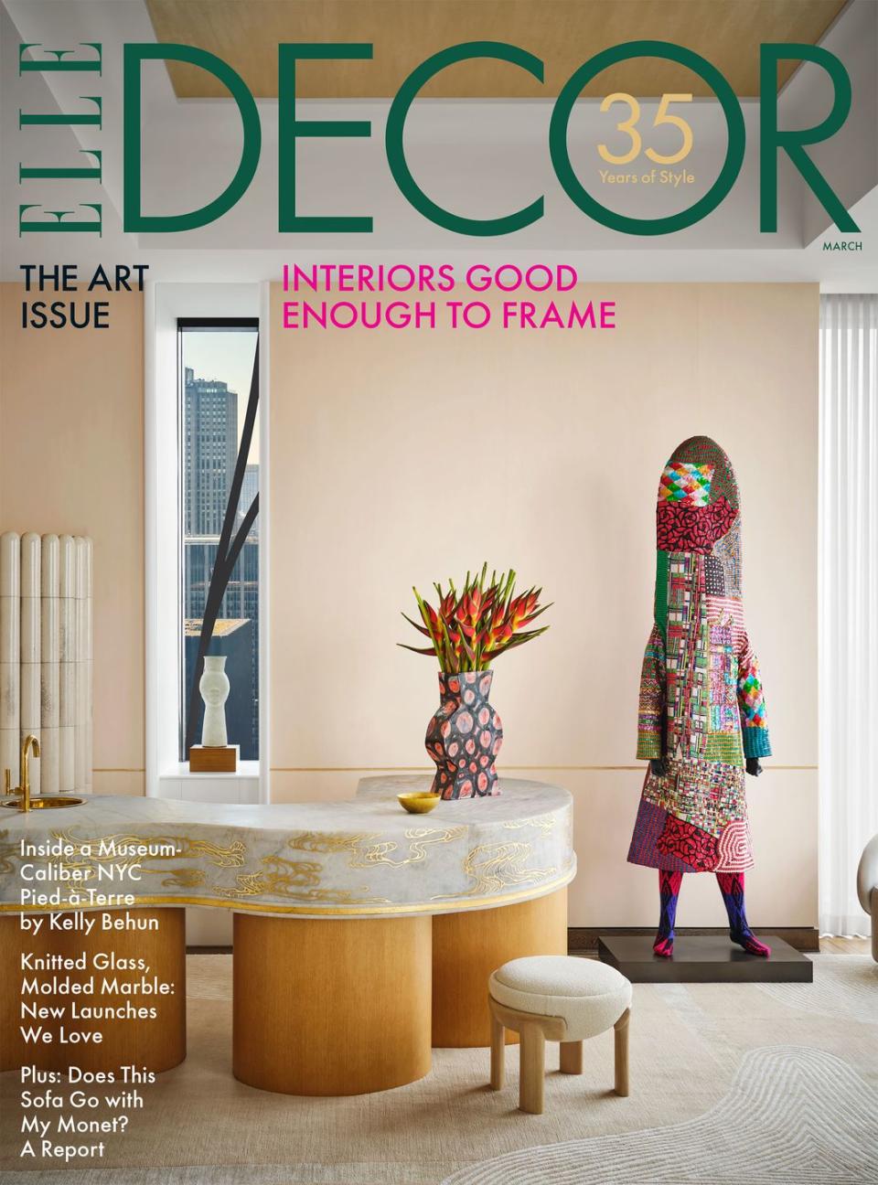 march 2024 cover elle decor