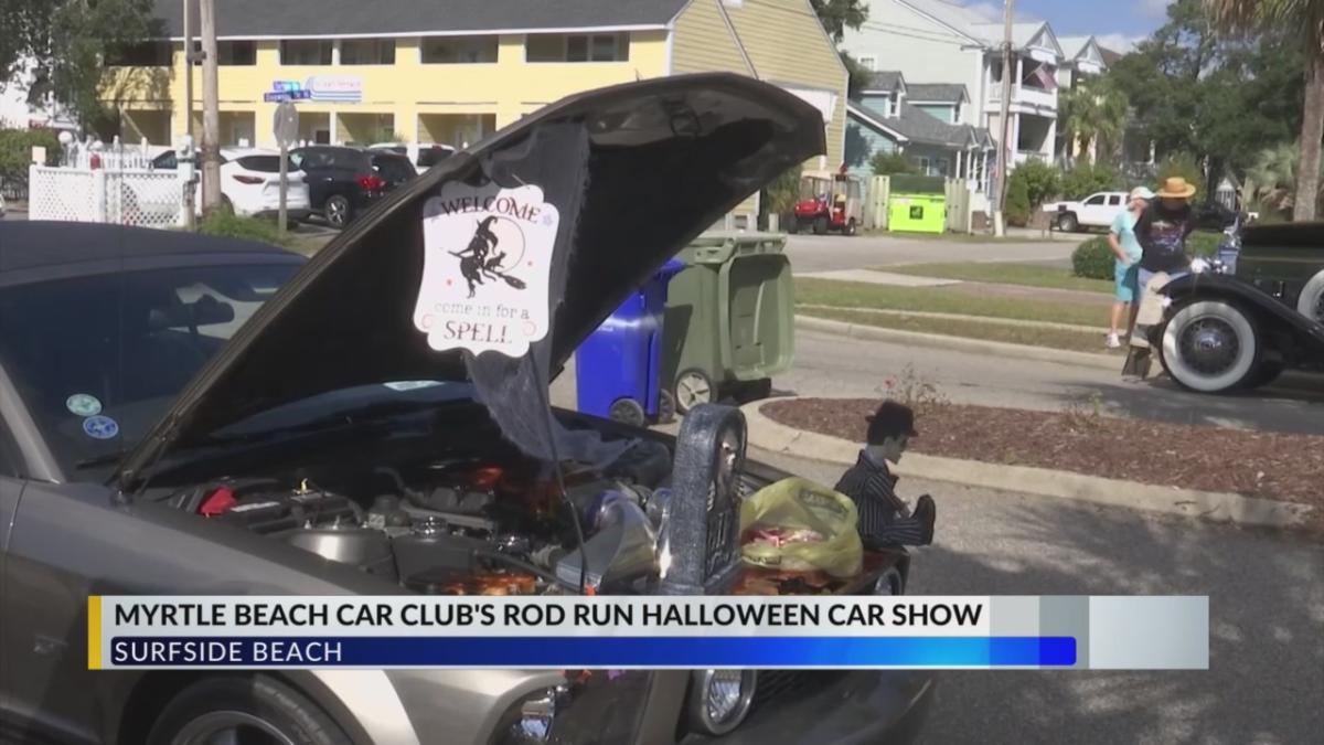 Myrtle Beach Car Club's Rod Run Halloween Car Show hosted in Surfside Beach