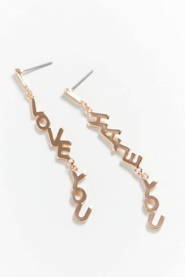 Luckily, you won't have a love-hate relationships with these earrings. <a href="https://fave.co/37Ba9uv" target="_blank" rel="noopener noreferrer"><strong>Find them at Urban Outfitters</strong></a>.