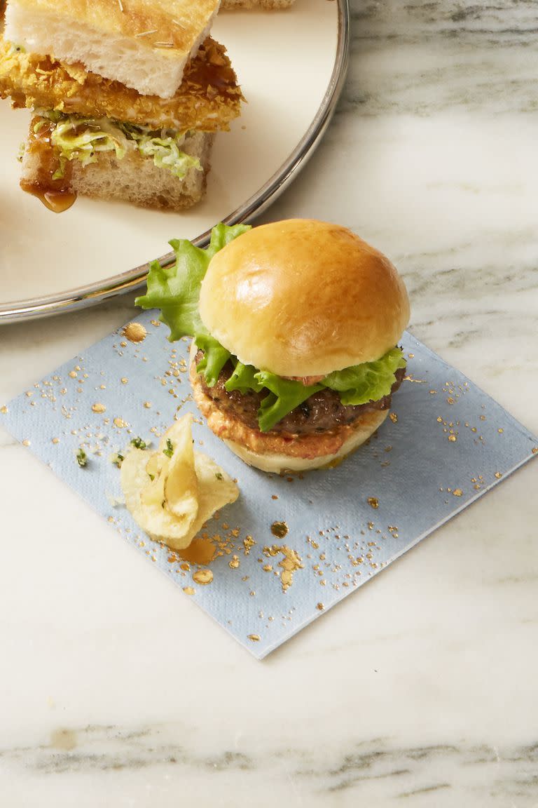 Lamb Sliders with Pepper Relish