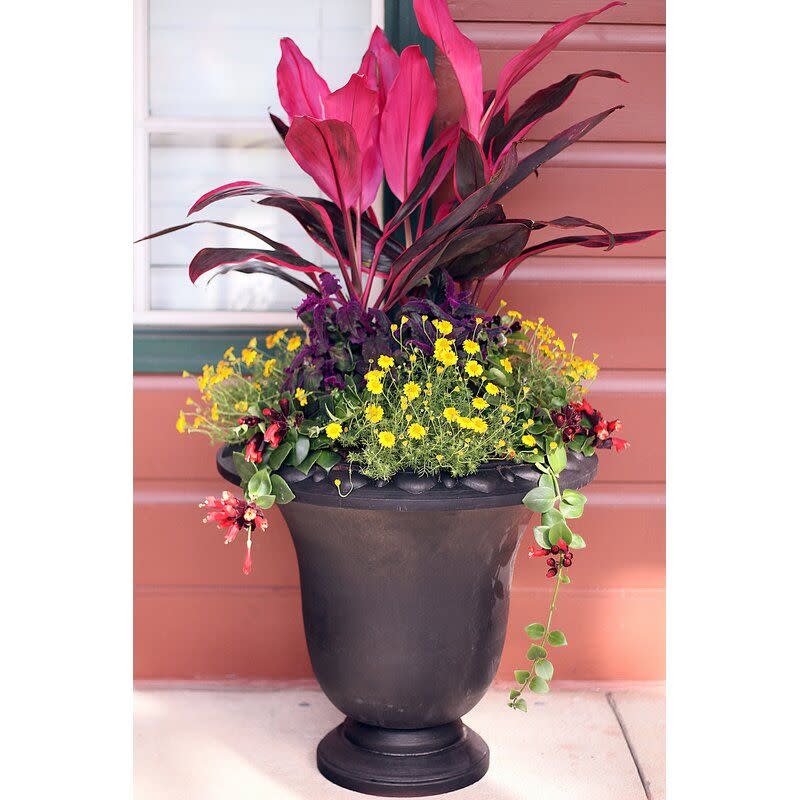 Plastic Urn Planter