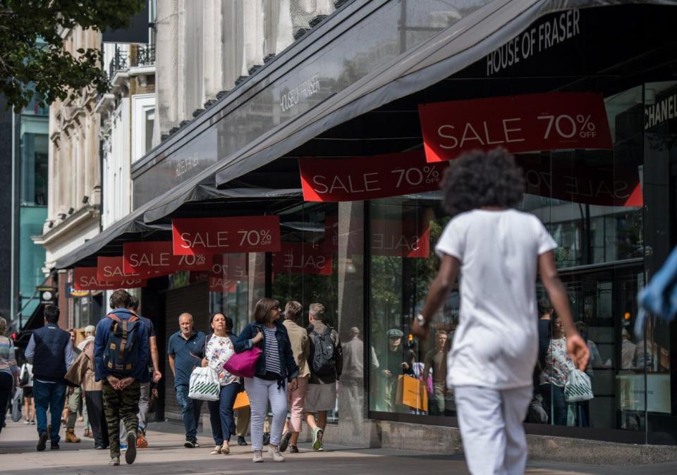 The Oxford Street branch is the chain's flagship store (Getty Images)