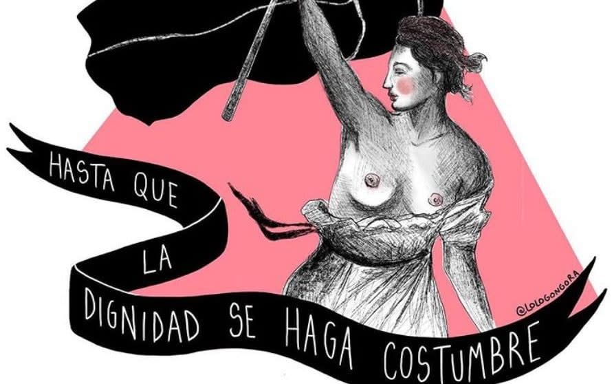 'Until Dignity Has Become Custom', a slogan used in Chile's history as a call for resistance has been adopted to show support for a new constitution - by contemporary graphic designer and artist Lolo Gongora