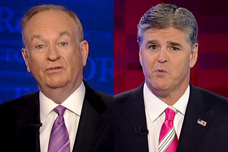 Bill O’Reilly, Sean Hannity