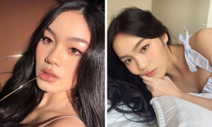 越南裔網紅 Jessica Vu 靠著仙氣自然的妝感在眾多網紅中嶄露頭角，吸引超過百萬粉絲訂閱。（圖／翻攝自IG）