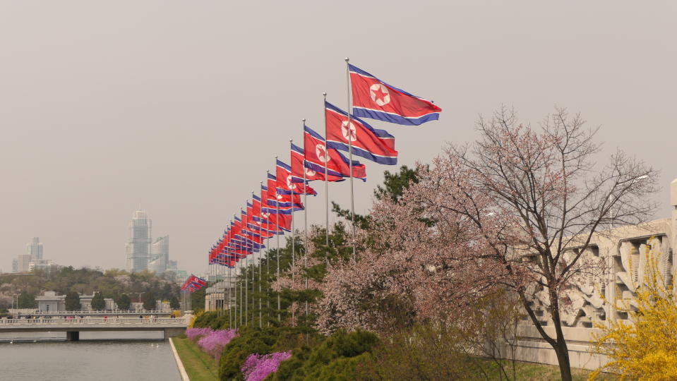 Photo taken in Pyongyang, Democratic People's Republic of Korea