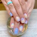 <p>Attention rainbow lovers: this pastel gradient manicure is a dream come true. </p><p><a href="https://www.instagram.com/p/BzicJ2_BO5A/&hidecaption=true" rel="nofollow noopener" target="_blank" data-ylk="slk:See the original post on Instagram;elm:context_link;itc:0;sec:content-canvas" class="link ">See the original post on Instagram</a></p>