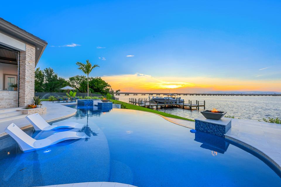 A view from the most expensive home for sale in Cape Coral located at 2620 SE 26th Place.