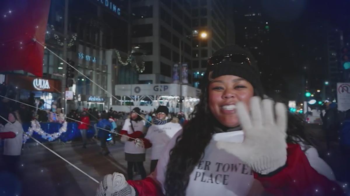 Wintrust Magnificent Mile Lights Festival airing on ABC7