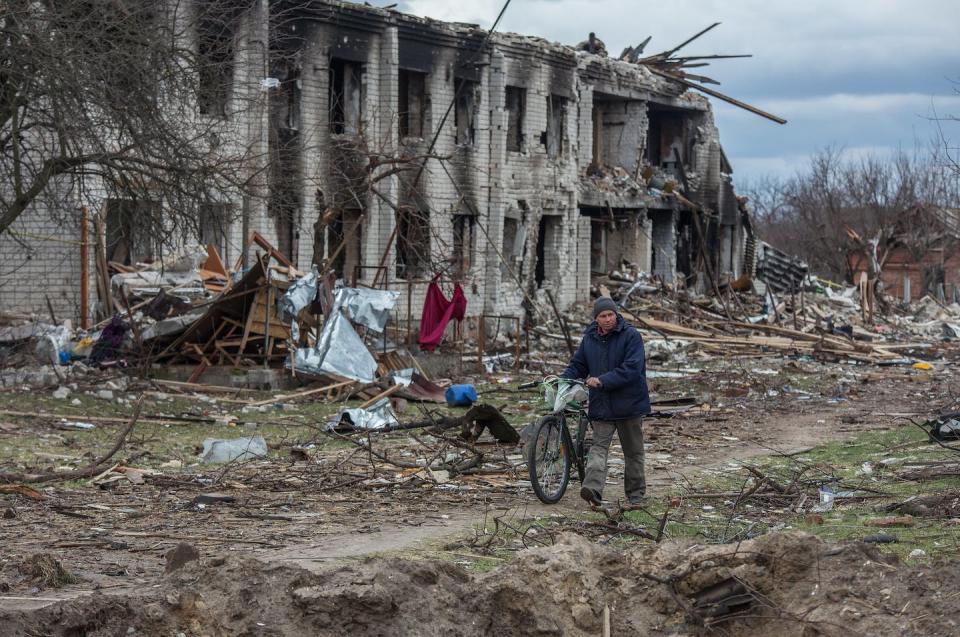 El pueblo de Novoselivka, cerca de Chernihiv. <a href="https://www.flickr.com/photos/undpukraine/52006326315/in/album-72177720297092326/" rel="nofollow noopener" target="_blank" data-ylk="slk:Oleksandr Ratushniak / UNDP Ucrania;elm:context_link;itc:0;sec:content-canvas" class="link ">Oleksandr Ratushniak / UNDP Ucrania</a>, <a href="http://creativecommons.org/licenses/by-nd/4.0/" rel="nofollow noopener" target="_blank" data-ylk="slk:CC BY-ND;elm:context_link;itc:0;sec:content-canvas" class="link ">CC BY-ND</a>