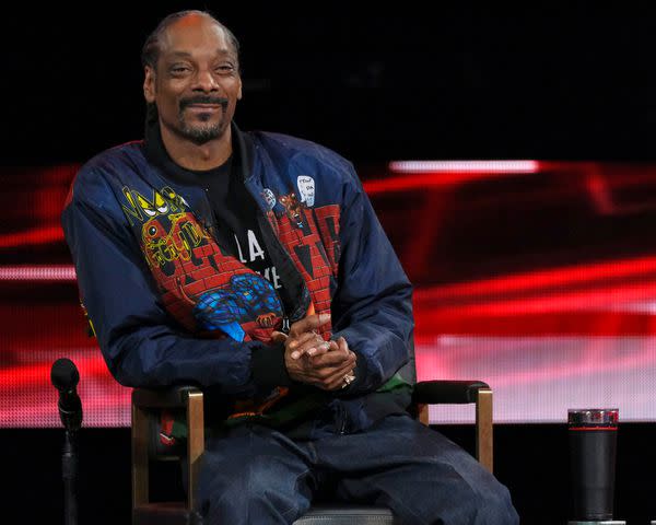 <p>Trae Patton/NBC/NBCU Photo Bank via Getty</p> Snoop Dogg on 'The Voice' Season 26