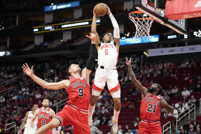 LaVine scores 36 points, Bulls beat Rockets 119-111 - The San Diego  Union-Tribune