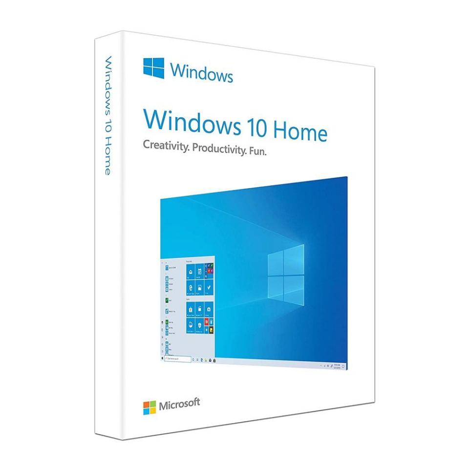 8) Microsoft Windows 10 Home