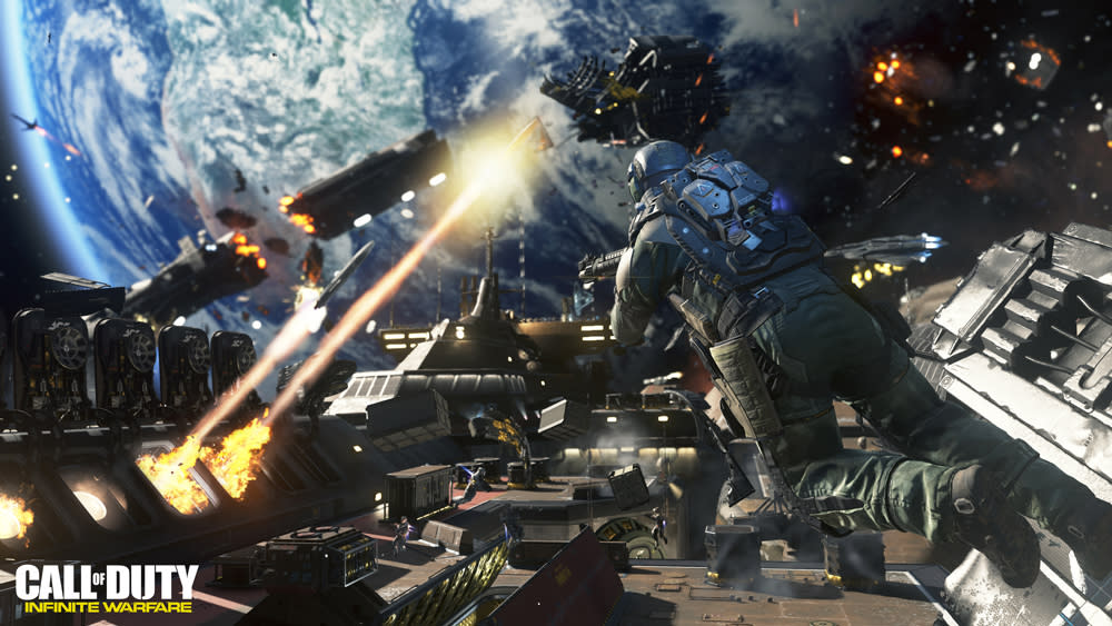 Alarmerende uudgrundelig strubehoved Infinite Warfare Review Roundup: A Fun (But Safe) Call of Duty in Space