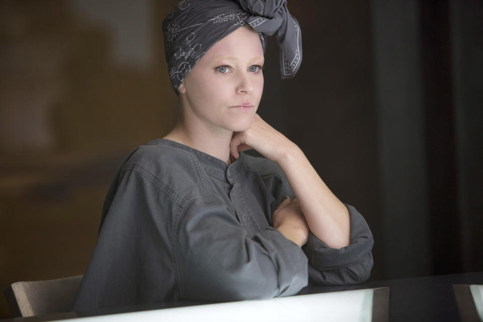 Effie Trinket in the first Mockingjay