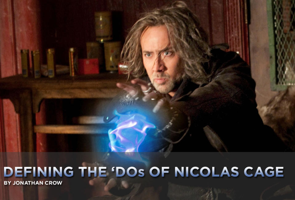 Defining the Dos of Nicolas Cage 2010 Title Card