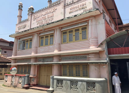 The Jamiathul Falah Arabic College is pictured in Kattankudy, Sri Lanka, April 24, 2019. Picture taken April 24, 2019. REUTERS/Tom Lasseter