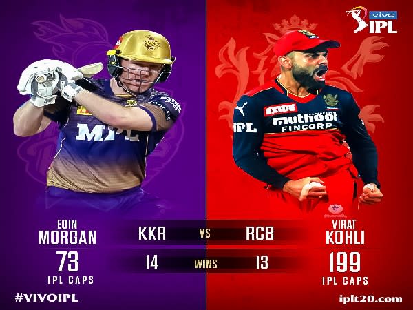 Eoin Morgan and Virat Kohli (Photo: Twitter/IPL)