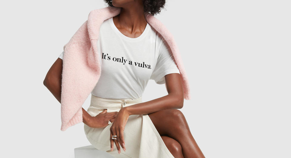 Goop launches new t-shirt collection prior to Netflix programme. [Photo: Goop]