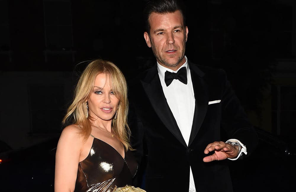 Kylie Minogue and Paul Solomons have reportedly split up credit:Bang Showbiz