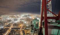 Rooftoppers apparently disguise themselves to get past security guards <b>Photo - Tom Ryaboi</b>