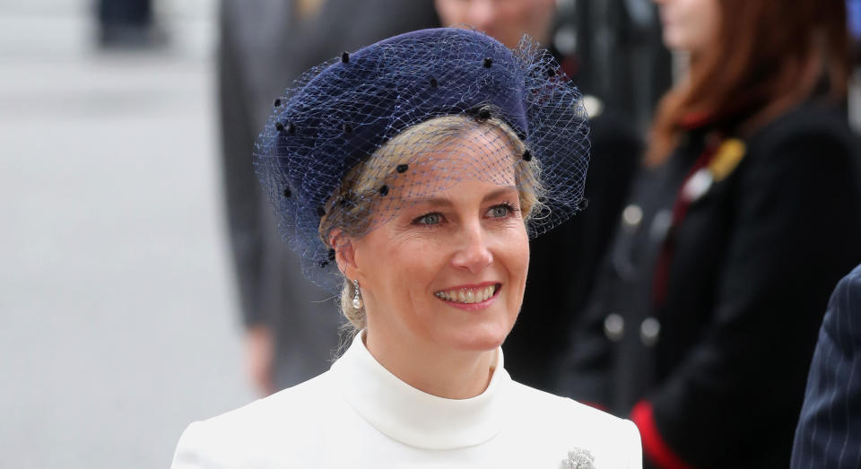 LONDON, ENGLAND - MARCH 09: Sophie, Countess of Wessex attends the Commonwealth Day Service 2020 at Westminster Abbey on March 09, 2020 in London, England. The Commonwealth represents 2.4 billion people and 54 countries, working in collaboration towards shared economic, environmental, social and democratic goals. (Photo by Chris Jackson/Getty Images)