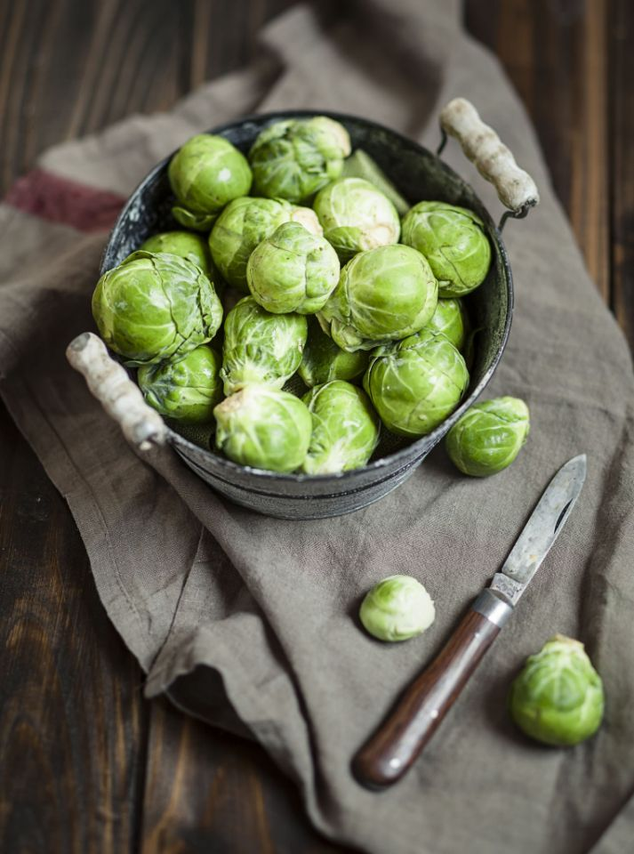 Tischen Sie Rosenkohl als Pürree auf