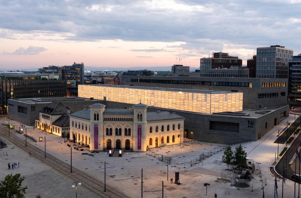 The New National Museum of Oslo, the final stages of which were overseen by Hindsbo (Børre Høstland / The National Museum)