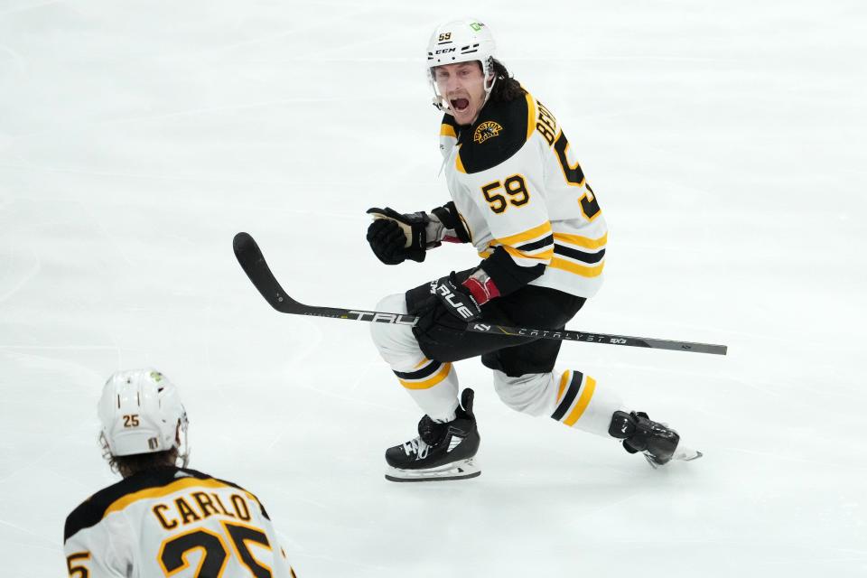 Tyler Bertuzzi signed a one-year deal with the Toronto Maple Leafs.