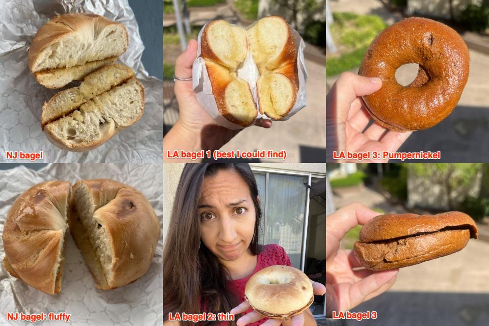 NJ vs LA bagels