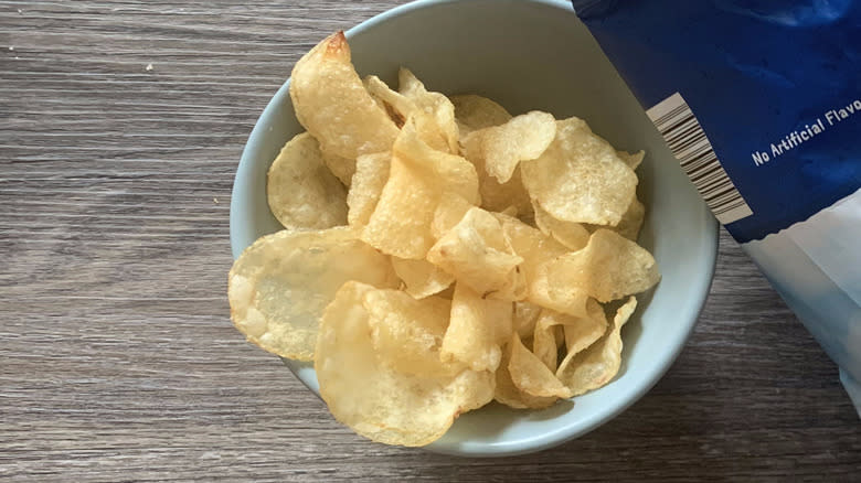 Salt and vinegar potato chips