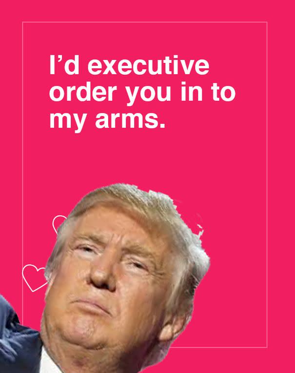 Ces cartes Donald Trump pour la Saint-Valentin sont vraiment géniales