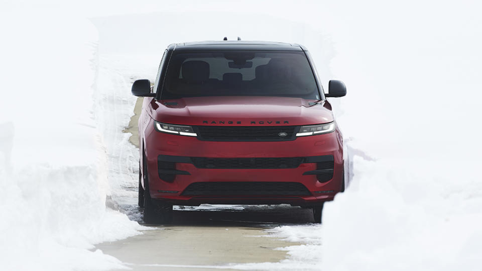 The 2023 Land Rover Range Rover Sport Deer Valley Edition from the front