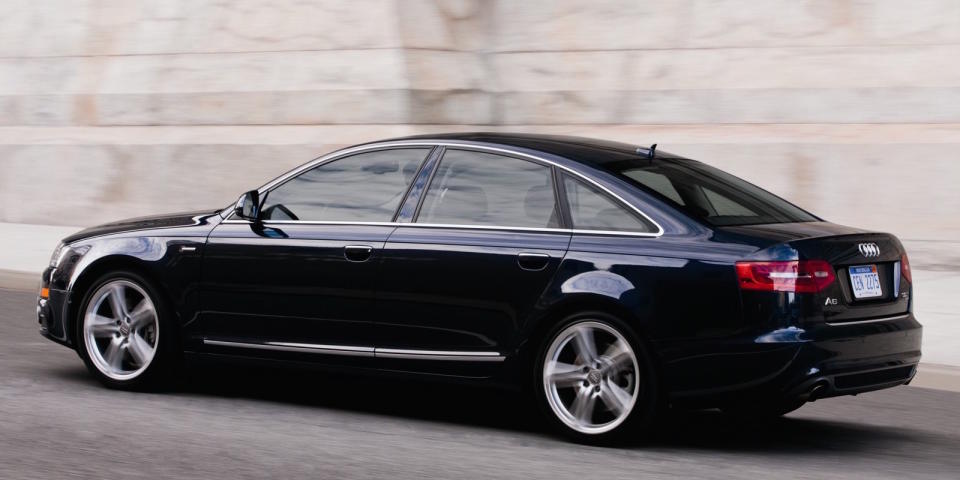 <p>You could be fooled into thinking this generation of Audi A6 was still being made today–its design is simply that good. With a V10 under the hood, the S6 is a risky, if interesting, bet, so we recommend trying to find one with <a rel="nofollow noopener" href="http://www.ebay.com/itm/2011-Audi-A6-3-0T-quattro-Prestige-AWD-4dr-Sedan-/302298408767?hash=item466263a73f:g:NJIAAOSwXcRZbPaT&vxp=mtr" target="_blank" data-ylk="slk:the supercharged 3.0-liter V6 also used in the S4;elm:context_link;itc:0;sec:content-canvas" class="link ">the supercharged 3.0-liter V6 also used in the S4</a>. You'll come in even further under budget if you opt for a less powerful engine.</p>