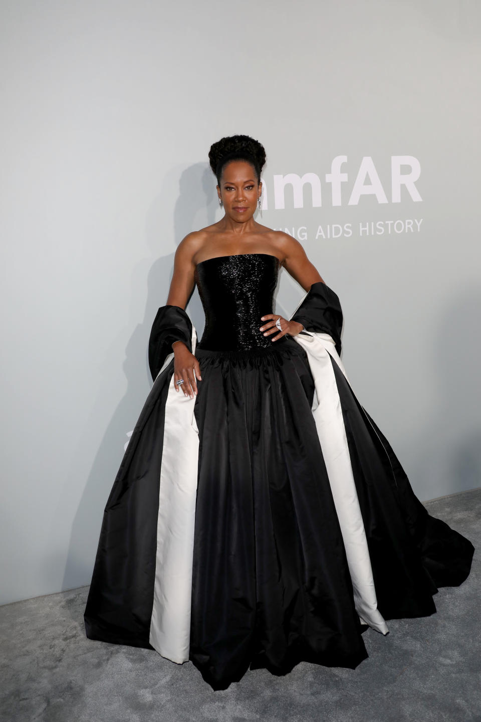 Regina King attends the 2021 amFAR Gala in Cap d’Antibes, France on July 16. - Credit: KCS Presse / MEGA