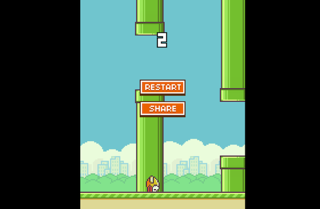 Flappy Bird 2 High score 