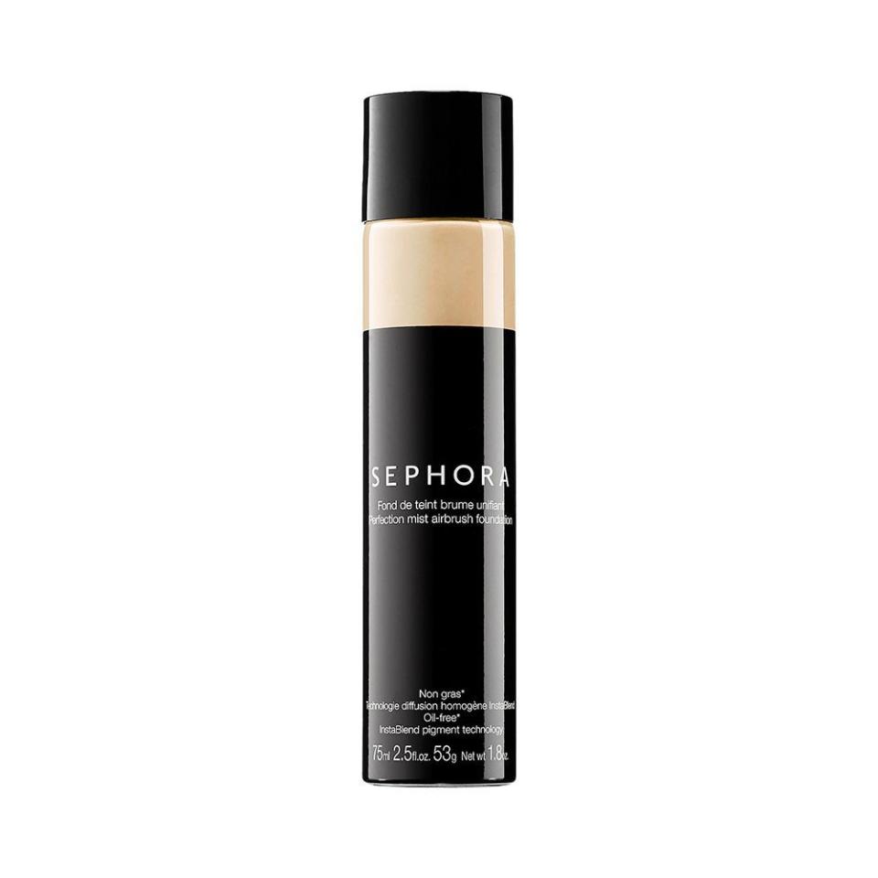 <p><strong>Sephora Collection</strong></p><p>sephora.com</p><p><strong>$20.00</strong></p><p><a href="https://go.redirectingat.com?id=74968X1596630&url=https%3A%2F%2Fwww.sephora.com%2Fproduct%2Fperfection-mist-airbrush-foundation-P381155&sref=https%3A%2F%2Fwww.elle.com%2Fbeauty%2Fmakeup-skin-care%2Fg37156765%2Fbest-airbrush-makeup-kits%2F" rel="nofollow noopener" target="_blank" data-ylk="slk:Shop Now;elm:context_link;itc:0;sec:content-canvas" class="link ">Shop Now</a></p><p>If you’re still skeptical about airbrush makeup, this spray-on <a href="https://www.elle.com/beauty/makeup-skin-care/tips/g9064/editors-favorite-foundation/" rel="nofollow noopener" target="_blank" data-ylk="slk:foundation;elm:context_link;itc:0;sec:content-canvas" class="link ">foundation</a> is a great way to get a feel for the process. The weightless formula comes out in a light airy mist that creates a matte-satin finish for every type of coverage.</p>