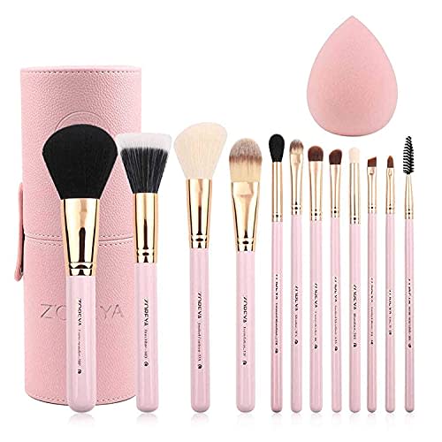 2) 12-Piece Makeup Brush Set