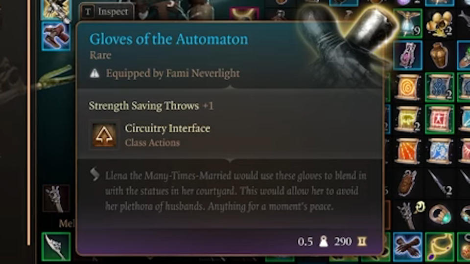 gloves of the automaton in baldur's gate 3