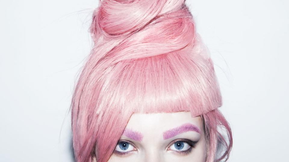halloween hairstyles cotton candy