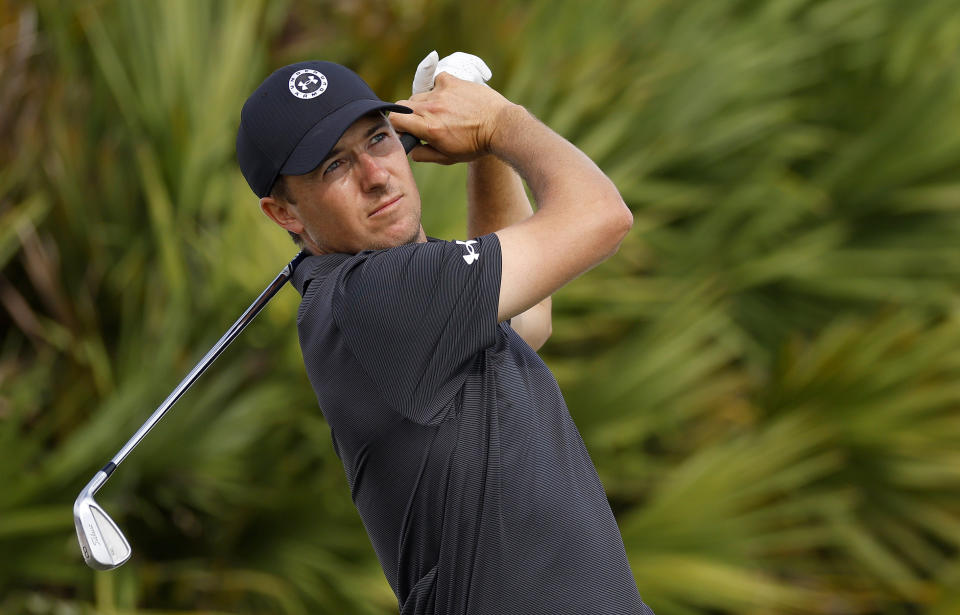 Jordan Spieth is competing in the Hero World Challenge in the Bahamas this week.