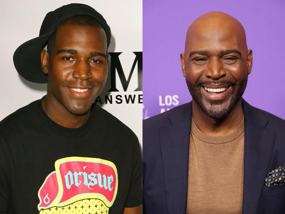 Karamo Brown in 2007 and 2023.