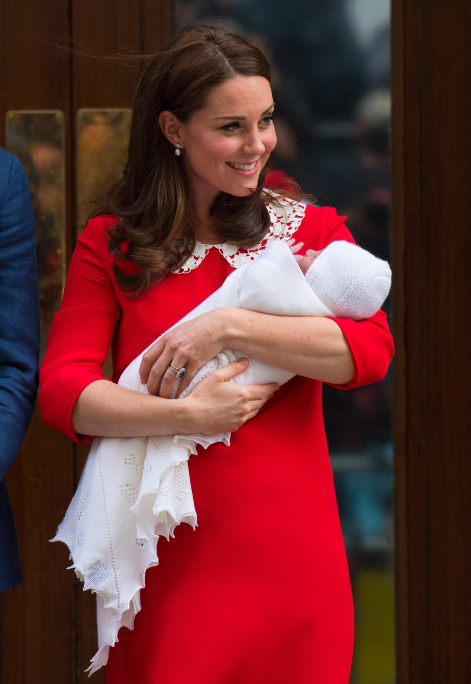 Prince Louis was born on April 23 and is fifth in line to the throne. Photo: Getty