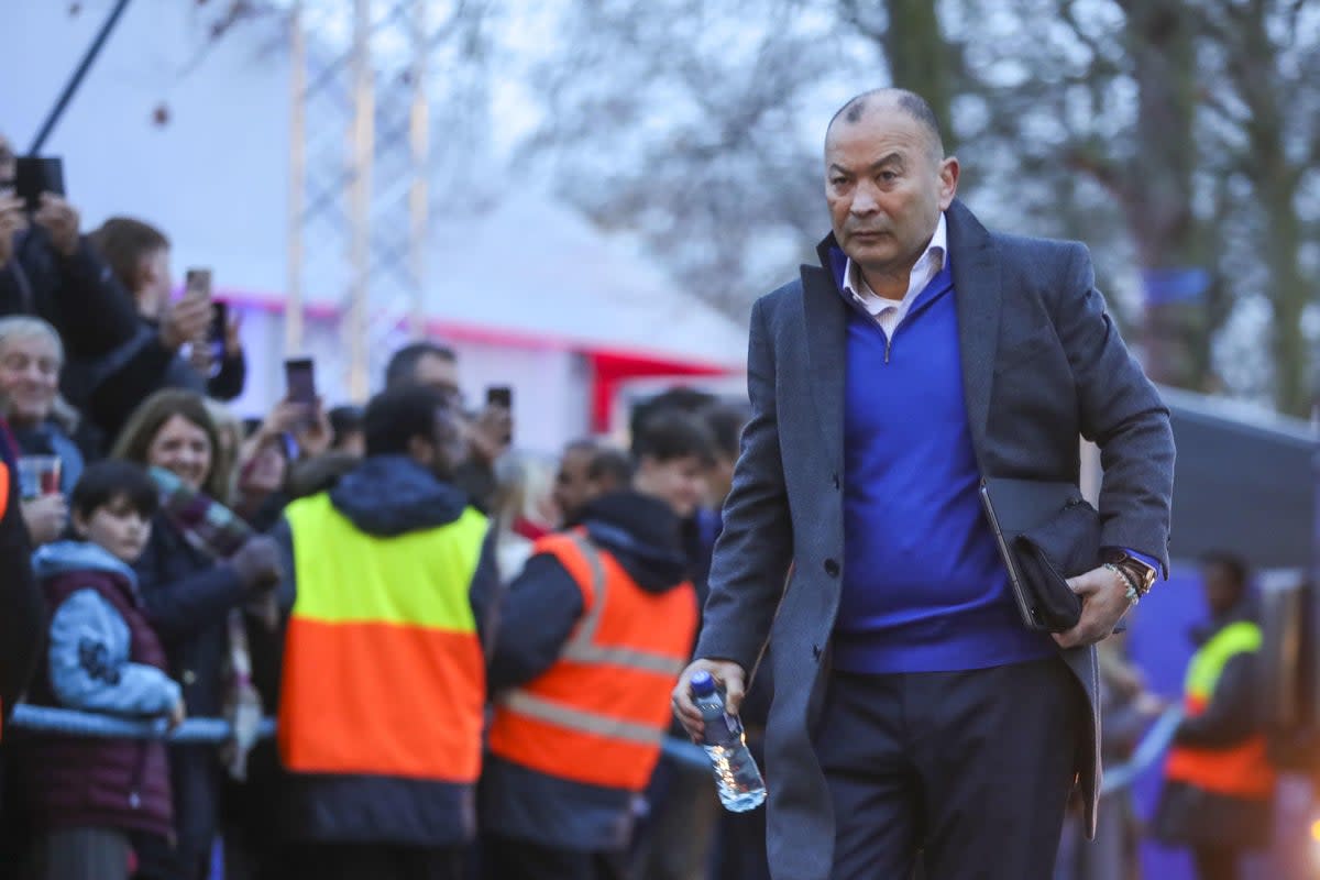 Eddie Jones is under renewed pressure after England collapsed to their worst year since 2008 (Ben Whitley/PA) (PA Wire)