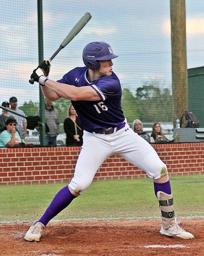 Rosepine junior Ethan Frey had two home runs, including a grand slam, while driving in eight runs in a 20-5 win on Friday over Delhi Charter.